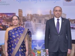 Discussing Nasimi At The R-Day Celebrations Of Azerbaijan In Delhi