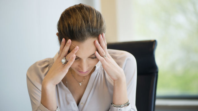 Stressed Woman