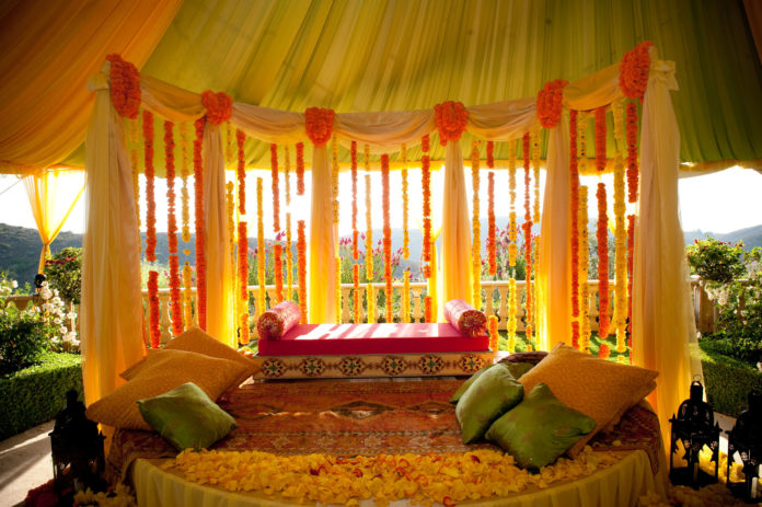 wedding affair Mehendi decor