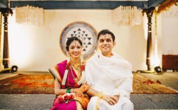 Rohan Murty and Aparna Krishnan Exchange Wedding Vows