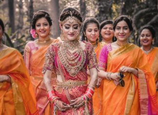 Wedding Trousseau From Indian Handicrafts And Handlooms