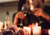 A Home-Made, Romantic Candle-Light Dinner Feast