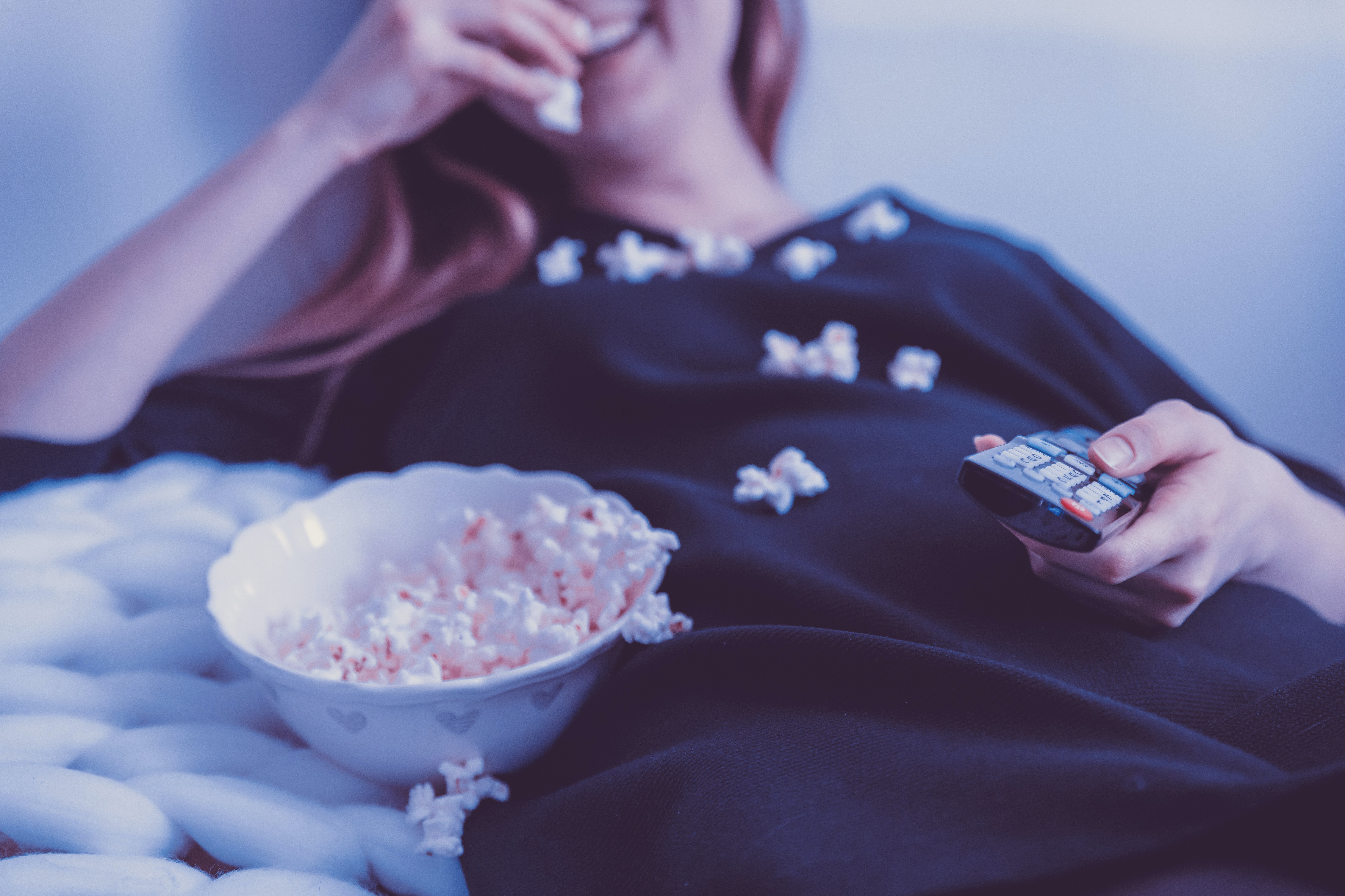 Wedding Affair Girl Watching Shows