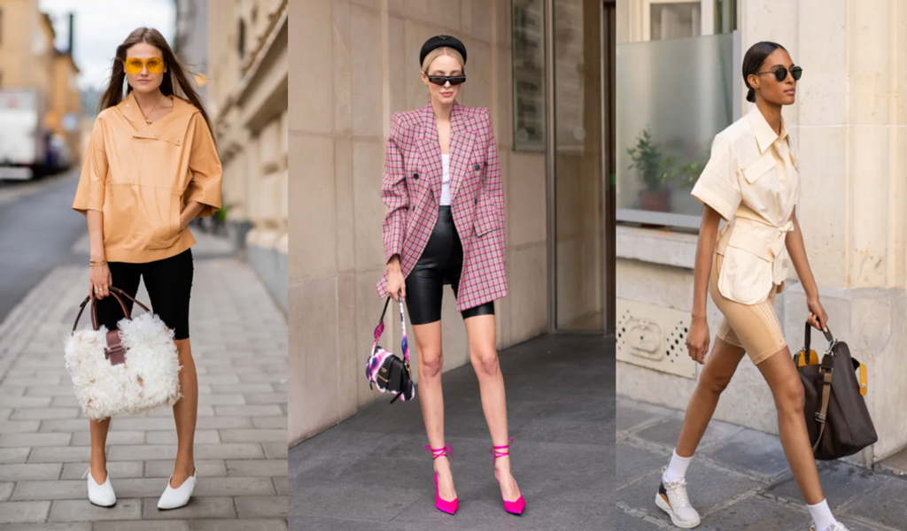 Hottest trend: Cycling shorts! cycling