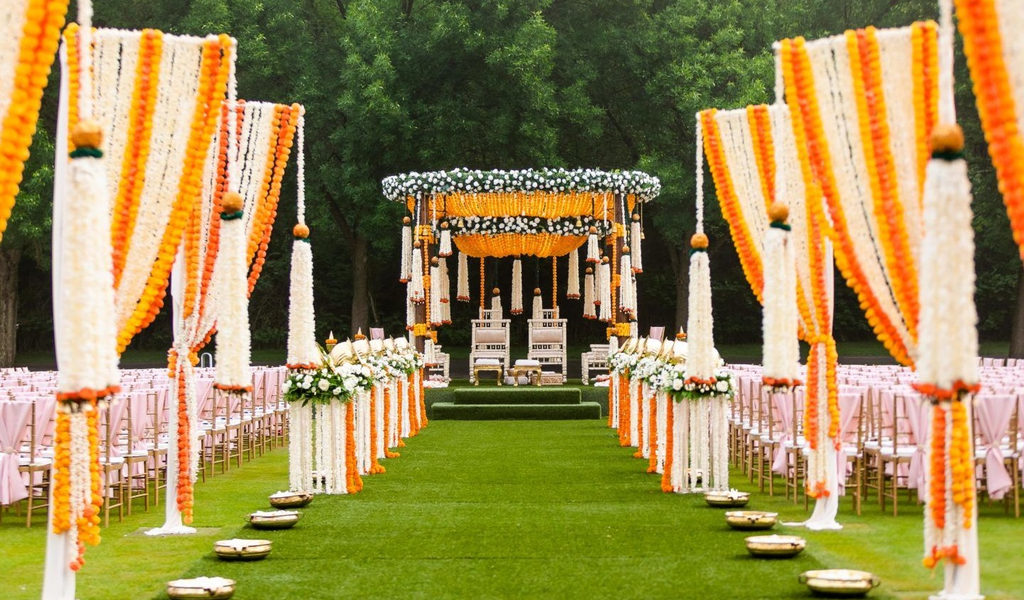 Planning a romantic garden wedding ga