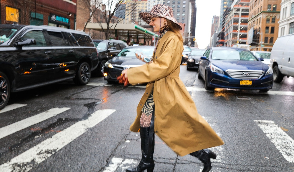 Fashion for the rainy days rainy