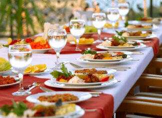 A wedding food menu for everyone food