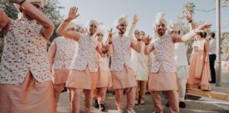 Ways to make a heroic entry on your wedding: Groom edition