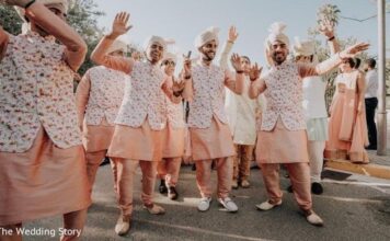 Ways to make a heroic entry on your wedding: Groom edition