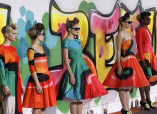 #GushingOverGraffiti- when fashion meets art! fashion