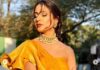 One shouldered outfits for your Mehndi and Sangeet! One shouldered outfit