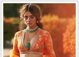 Tangerine Lehenga for the win! Lehenga Design