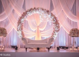 Couple Seating décor ideas for Intimate Celebrations