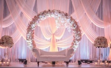 Couple Seating décor ideas for Intimate Celebrations