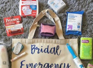 Top 5 Things you need in your bridal emergency kit