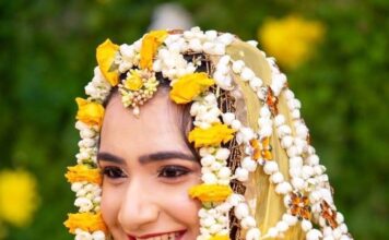 Exclusive Floral Dupatta for Brides