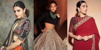 Diwali outfit inspirations for newly wed brides
