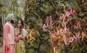 Neon wedding signs to make your wedding extra bright