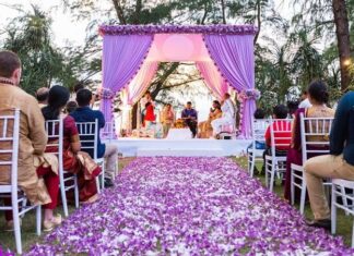 Lavender is the new wedding colour