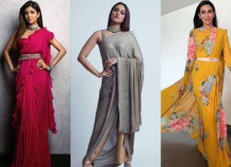 Different ways to drape a saree