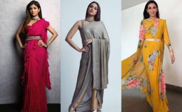 Different ways to drape a saree