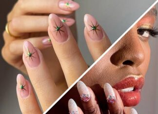 Ring in the new year with some sparkly nail art