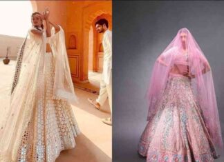 Lehenga Dupatta Draping Styles