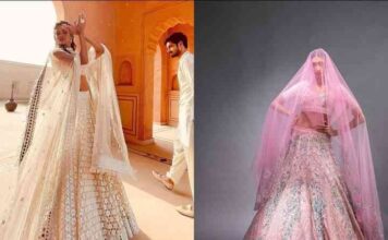 Lehenga Dupatta Draping Styles