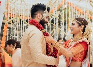 Wedding Pics: Mouni Roy Marries Suraj Nambiar