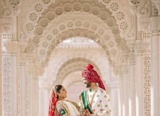 Desi bridal looks inspired by the Indian flag colours