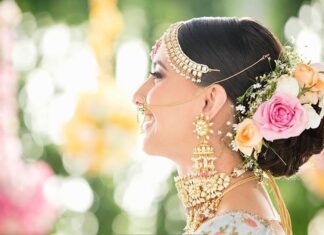 The ultimate guide to floral bridal hairstyles