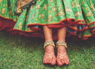 Anklet designs for brides to be