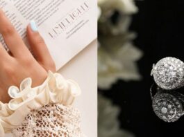 The right nail colour to go with every engagement ring shape