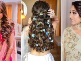Check out these perfect mehendi hairstyles