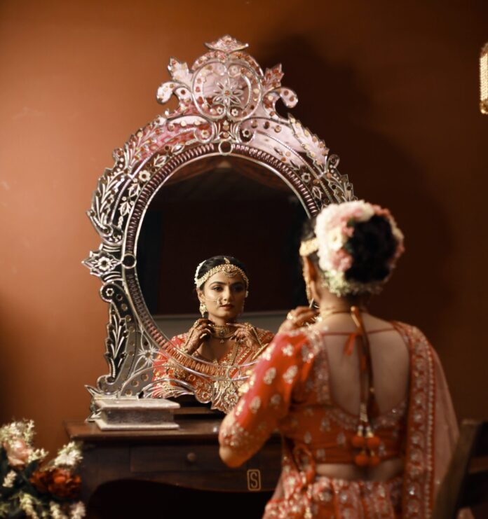 Wedding affair bridal makeup