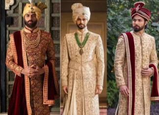 Sherwani Color Inspiration For Your Wedding Day- 2022 Wedding day groom sherwani