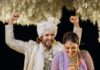 Digital Lavender Anushka Ranjan in Lavender Bridal Lehenga