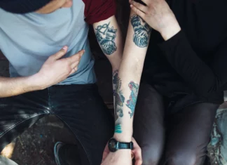 10 Meaningful Tattoos For Couples Couple Tattoo Design Ideas - Wedding Affair