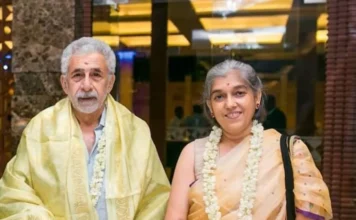 Old School Charmers – Naseeruddin Shah and Ratna Pathak Shah Naseeruddin Shah & Ratna Pathak Shah - Wedding Affair