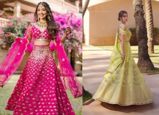 Neon Lehenga For Summer Wedding Neon Lehenga For Summer Wedding - Wedding Affair