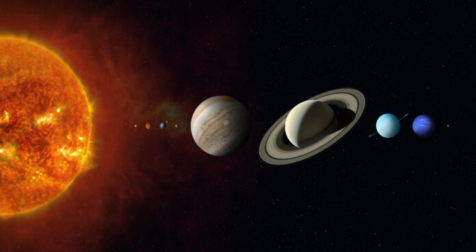 Planets of solar System and Sun. Navigating Relationship Challenges Through Astrology - Wedding Affair