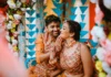Vibrant Canvas: Captivating Haldi Backdrop Ideas Haldi Backdrop Ideas- Wedding Affair