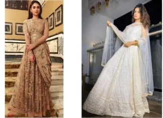 Anarkali Gowns for Brides: Classic Meets Contemporary in Silhouettes Anarkali Gowns For Brides - Wedding Affair