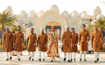 Dapper Accents for the Groom’s Clan