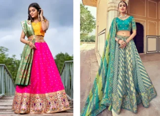 Silk Lehenga-Choli Combos: A Versatile Twist on Traditional Bridal Wear Silk Lehenga-Choli Combo - Wedding Affair