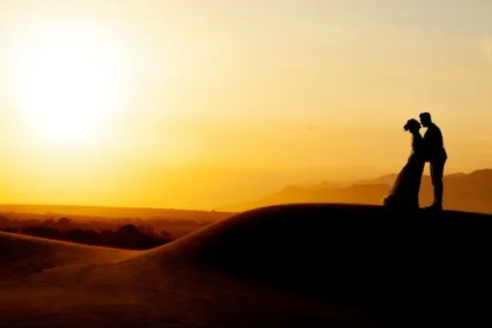 Sunset Wedding Photos - Wedding Affair