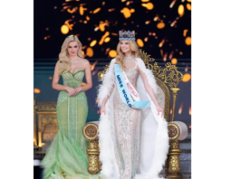 Miss World 2024 Krystyna Pyszková, a Czech delegate, the winner of Miss World 2023
