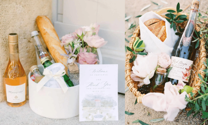 wedding gift hampers Trendy Welcome Gift Ideas for Wedding Guests
