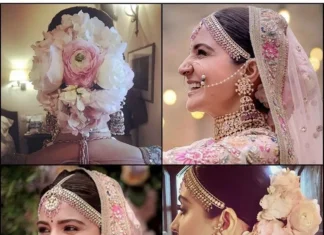 Celebrity Inspired DIY Bridal Hairstyle Neat Bun hairstyle