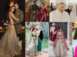 Unique Bride And Groom Outfit Combination Unique Bride And Groom Outfit Combination